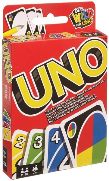 MATTEL HRA Uno karty Get Wild nové