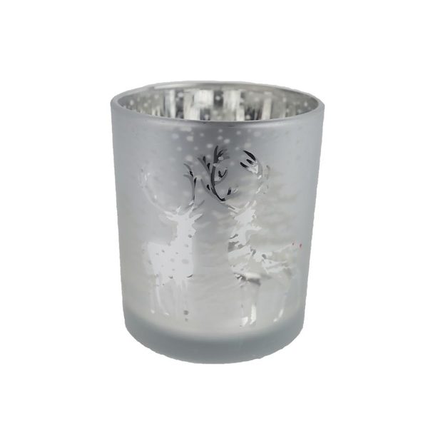 Dekorační svícen S0439/2 - dia 8 × 10 cm