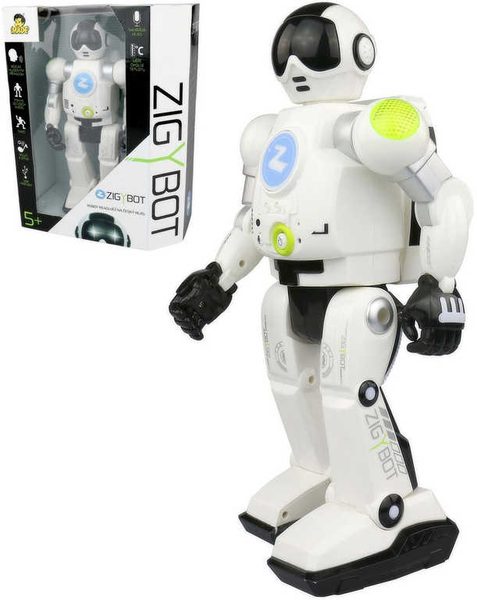 Robot Zigy interaktivní 33cm s funkcí času 17 příkazů USB zpívá vypráví tančí REC