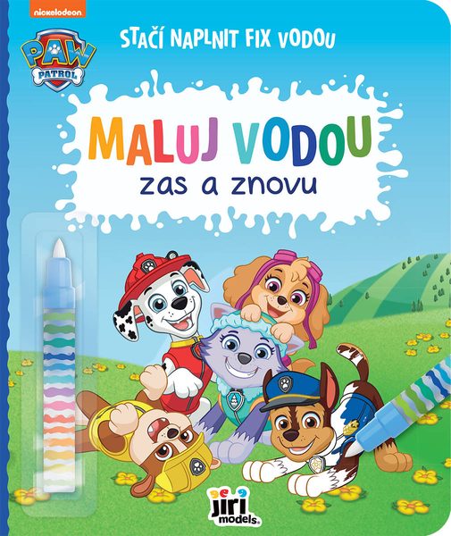JIRI MODELS Maluj vodou Zas a znovu Tlapková Patrola