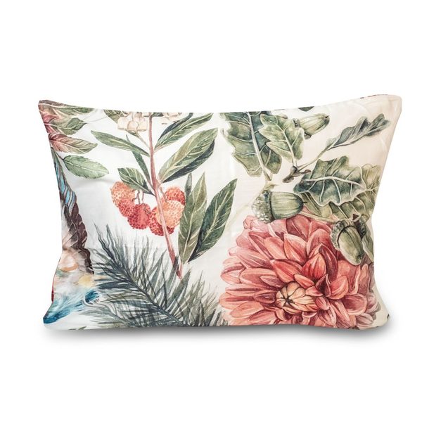 Povlak na polštář saténový Kolibřík