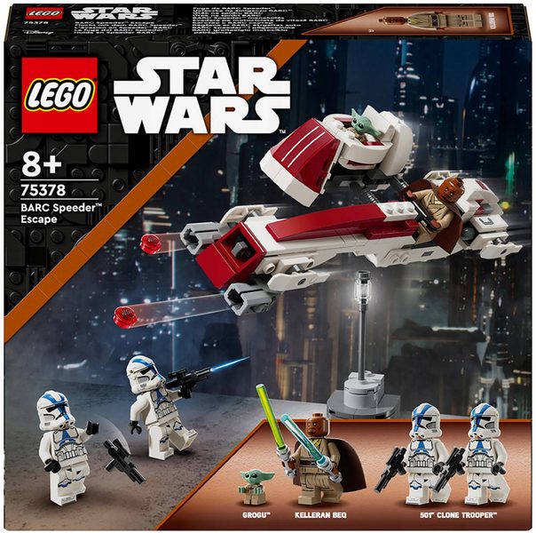 LEGO STAR WARS Útěk na spídru BARC 75378 STAVEBNICE
