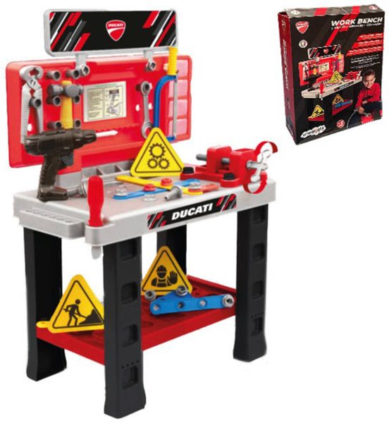 Ducati dětský pracovní stůl 50×35×75 cm (30 ks nářadí)