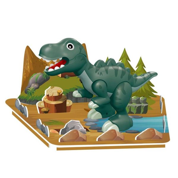 Stavebnice magnetická Tyranosaurus 3D