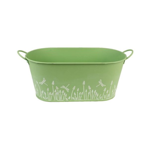 Dekorační Květináč plechový K2594/2