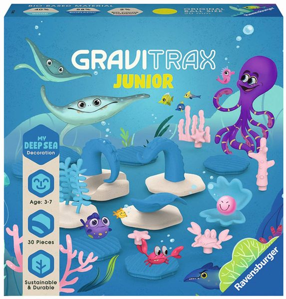 RAVENSBURGER Stavebnice GraviTrax Junior Oceán rozšíření ke koulodráze