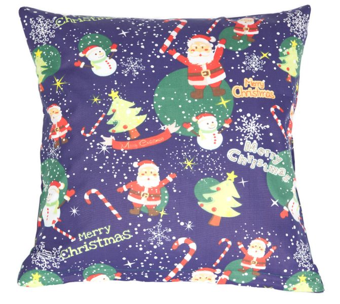 Povláček Vánoce Modrá 55/903 45x45 cm