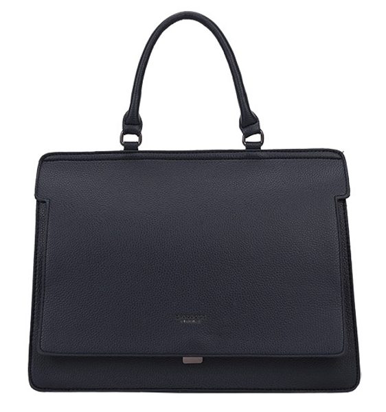 Dámská aktovková taška crossbody i do ruky tmavě modrá
