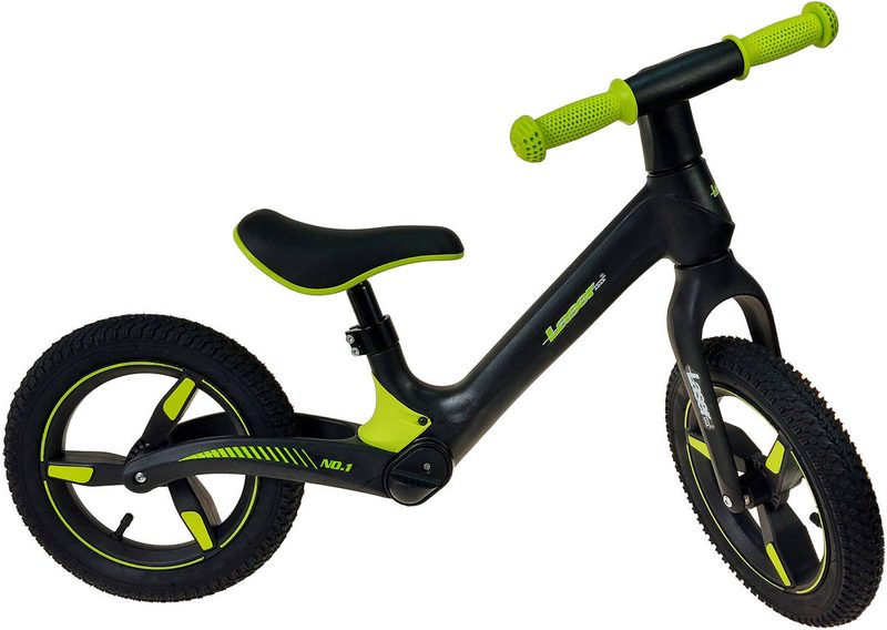 Dětské odrážedlo 12" černé (nastavitelný sedák)