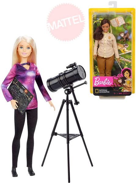 BRB Povolání National Gegraphic set panenka Barbie s doplňky