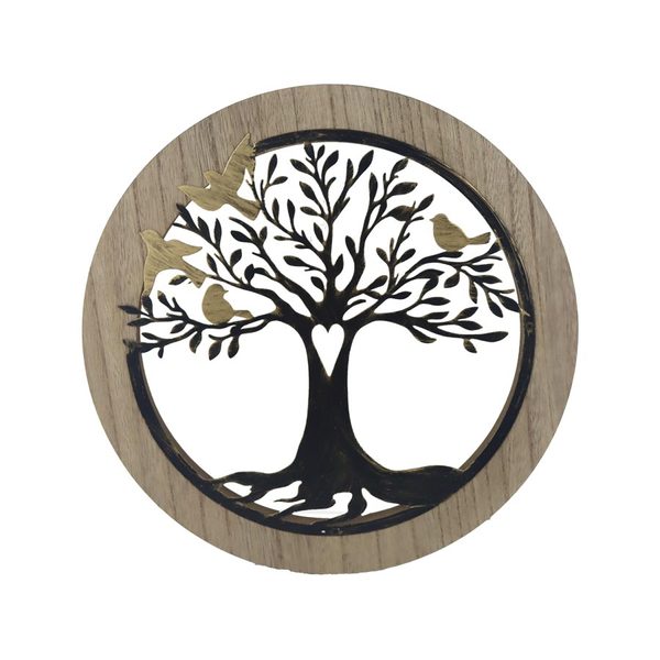 Dekorace strom života K4521 - 29.50 × 1.50 × 29.50 cm