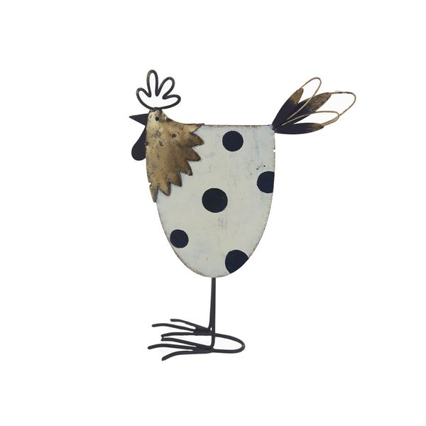 Dekorace slepička K4672/1 - 17.5x13x6.5