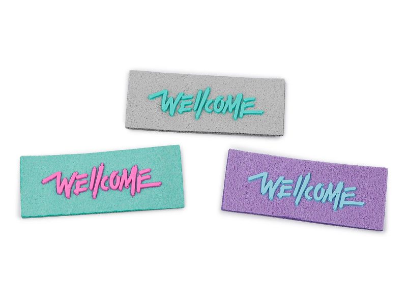 Nášivka / štítek softshell 3D potisk 10 kusů