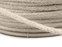 Oděvní šňůra / bavlněná příze / knot Ø2 mm splétaná návin 10 metrů