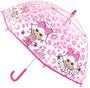 Deštník dětský L.O.L. Surprise! transparentní manuální 64x70cm