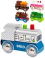 BRIO DŘEVO Lokomotiva 5 druhů *DŘEVĚNÉ HRAČKY*