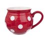 Hrnek KRAJÁČ červený puntík 1l O0138