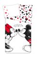 Povlečení Mickey and Minnie Love 04 140x200, 70x90 cm