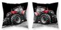 Povlak na polštářek Traktor red micro Polyester, 40/40 cm