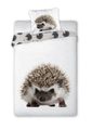 Povlečení Ježek bavlněné 140/200, 70/90 cm