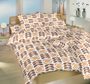 Povlečení krep Kytka nugát 140x200, 70x90 cm