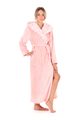 Župan s kapucí Flora růžová perla 39 56 3050