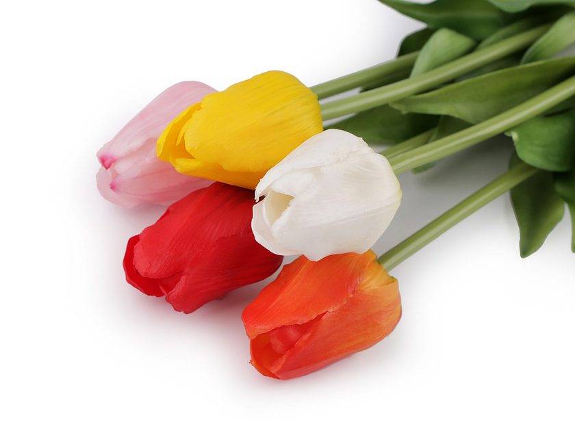 Umělý tulipán 46 cm | Umělé květiny | Mikaton.cz
