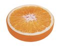 Sedák ORESTE kulatý Oranžová 38/129 průměr 38 cm