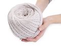 Bavlněná příze / šňůra macramé Ø2 mm, 550 g