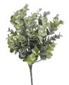 Umělý eucalyptus zaprášený - zelená
