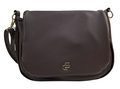 GROSSO Čokoládově hnědá crossbody kabelka