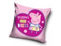 Polštářek Prasátko Peppa Modelka 40x40 cm