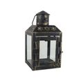 Lucerna kovová K3962-19 výška 15 cm
