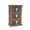Dřevěná komoda D7350 - 16.5 × 10.5 × 26 cm