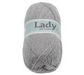 Příze LADY de Luxe Šedá 907 100g / 238 m