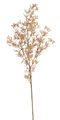Umělá větvička broom bloom 76 cm - žlutohnědá