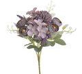 Kytice mix s ranunculusem - fialová