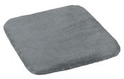 Sedák hladký Korall micro Šedá 60/42 40x40 cm