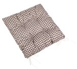 Sedák BERTA prošívaný Hnědá 41/608 40x40 cm