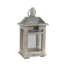 Dřevěná lucerna D7094 - 27.5 cm