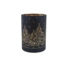 Dekorační svícen s LED osvětlením S0478 - 12 cm