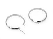 Náušnice z nerezové oceli kruhy
