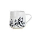 Hrnek kvítí X8139 - D7.5xH9.2xBD7.5cm