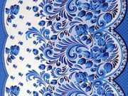 Bavlněné vaflové piké folklor