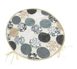 Sedák BERTA kulatý hladký Šedá 79/605 průměr 40 cm