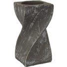 Dřevěný svícen velký D0140/V - 5 x 5 x 10 cm