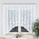 Oblouková záclona Tereza 160x300 cm bez řasící pásky