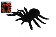 Pavouk velký plyš 21x15cm na kartě karneval