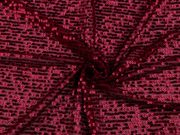 Oděvní flitrový úplet pružný Ø3 mm METRÁŽ