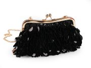 Kabelka - psaníčko s flitry a rokajlem